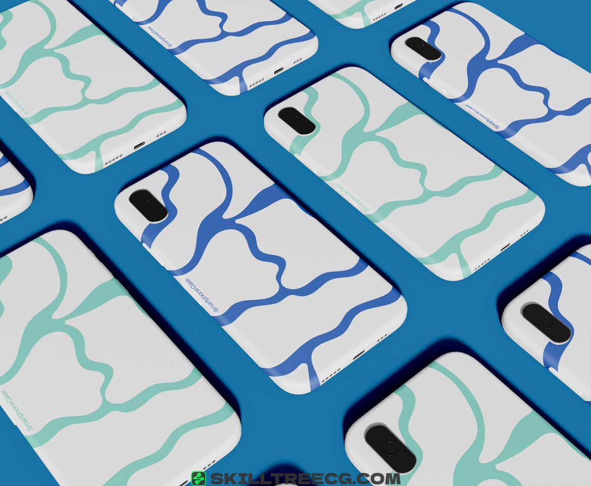 图片[4]-Smartphone Cases Mockup（066474）-技能树